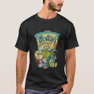 Rockos Modern Life Group Showhals S T-Shirt