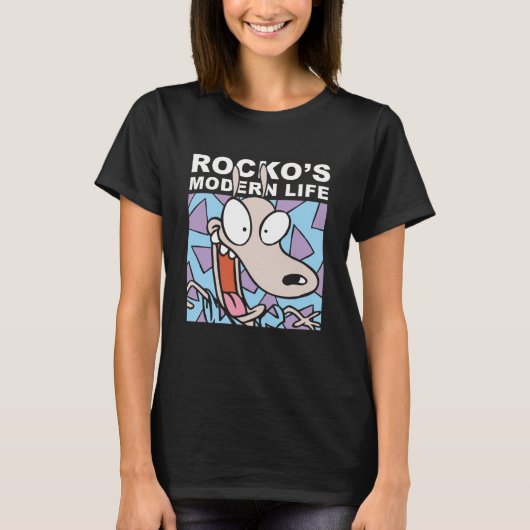 Rocko's Modern Life-verängstigt Euphorisches Poste T-Shirt (Vorderseite)