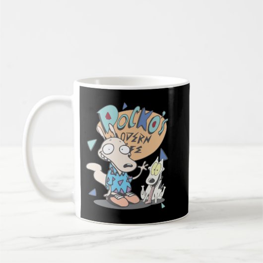 Rockos Modernes Leben Kaffeetasse (Links)