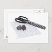 RockPaperScissors060509 Postkarte (Vorne/Hinten)