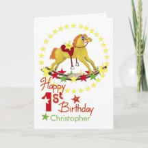 Rockpferd 1. Geburtstag