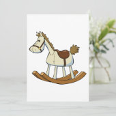 Rockpferd Einladung (Stehend Vorderseite)