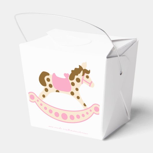 Rockpferd Geburtstag Geschenkschachtel (Rückseite)