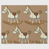 Rockpferd Geschenkpapier (Flach)