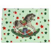 Rockpferd Große Geschenktüte (Vorderseite)