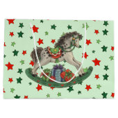 Rockpferd Große Geschenktüte (Rückseite)