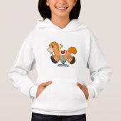 Rockpferd Hoodie (Vorderseite)