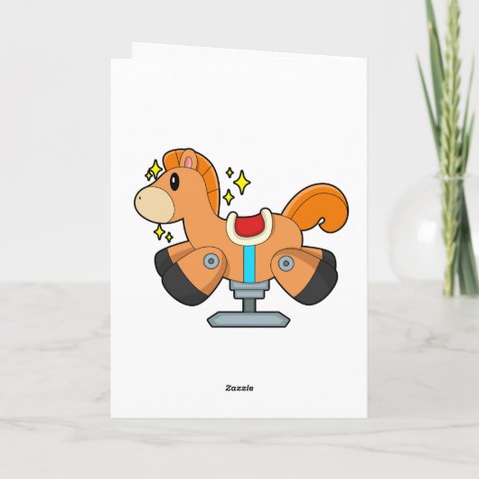 Rockpferd Karte (Rückseite)