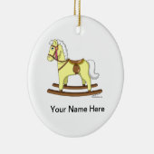 Rockpferd Keramikornament (Rechts)