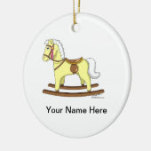 Rockpferd Keramikornament (Links)