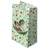 Rockpferd Kleine Geschenktüte (Rückseite Schrägansicht)