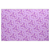 Rockpferd lila Kinder Kinderzimmer Stoff (Fat Quarter (45,7 x 55,9 cm))