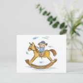 Rockpferd Postkarte (Stehend Vorderseite)