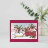 Rockpferd, Teddy und Wagon Weihnachten (Stehend Vorderseite)