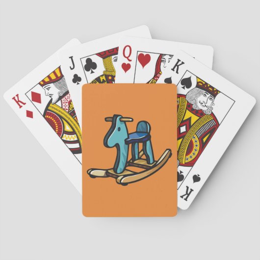 Rockpferde Spielkarten (Rückseite)