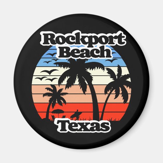 Rockport Beach Texas Magnet (Vorne)