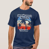 Rockport Beach Texas T-Shirt (Vorderseite)