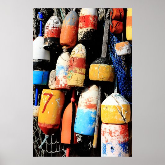 Rockport Buoys Poster (Vorne)