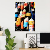 Rockport Buoys Poster (Heimbüro)
