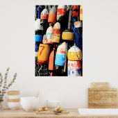 Rockport Buoys Poster (Küche)