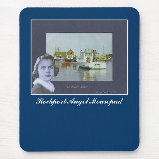 "Rockport Engel" Mousepad (Vorne)