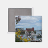 Rockport Harbor Magnet (Vorderseite/Rückseite)