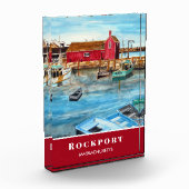 Rockport Harbor Massachusetts New England USA Fotoblock (Links)