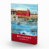 Rockport Harbor Massachusetts New England USA Fotoblock (Rechts)