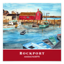 Rockport Harbor Massachusetts New England USA