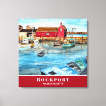 Rockport Harbor Massachusetts New England USA