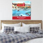 Rockport Harbor Massachusetts New England USA Leinwanddruck (Insitu (Schlafzimmer))