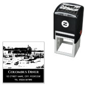 Rockport Harbor Massachusetts New England USA Permastempel (Beispiel)