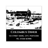 Rockport Harbor Massachusetts New England USA Permastempel (Design)