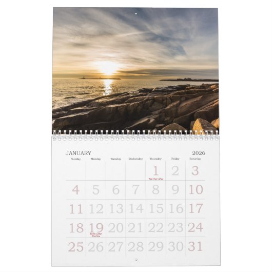 Rockport MA Kalender (Jan 2026)