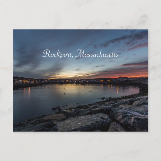 Rockport, MA Postkarte (Vorderseite)