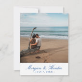 Rockport Maine Foto Save the Date - Penobscot Bay (Rückseite)