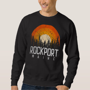 Rockport Maine ME Shirt Retro Style Vintag 70er 80