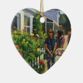 Rockport Massachusetts beeindruckendes Öl Keramik Ornament (Rechts)