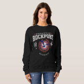 Rockport Massachusetts North Shore MA Nautical Bea Sweatshirt (Vorne ganz)
