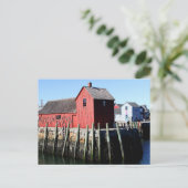Rockport Massachusetts Postkarte (Stehend Vorderseite)