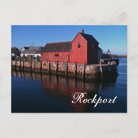 Rockport Postkarte (Vorderseite)