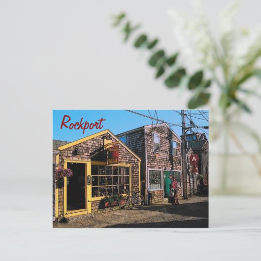 Rockport Postkarte (Stehend Vorderseite)