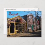 Rockport Postkarte (Vorne/Hinten)