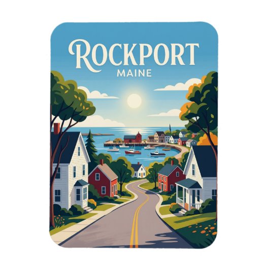 Rockport USA Magnet (Vertikal)