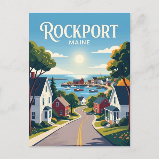 Rockport USA Postkarte (Vorderseite)