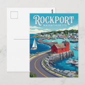 Rockport USA Postkarte (Vorne/Hinten)