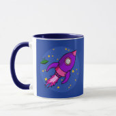 Rockrosa lila Tasse (Links)