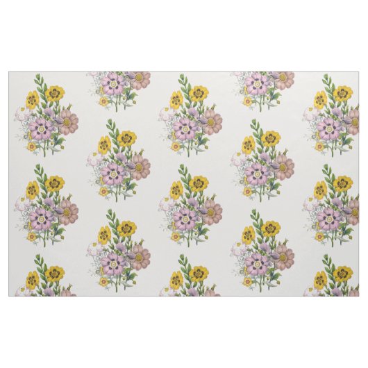 Rockrosen Stoff (Fat Quarter (45,7 x 55,9 cm))