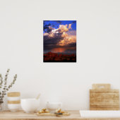 Rocks Ablaze Poster (Küche)