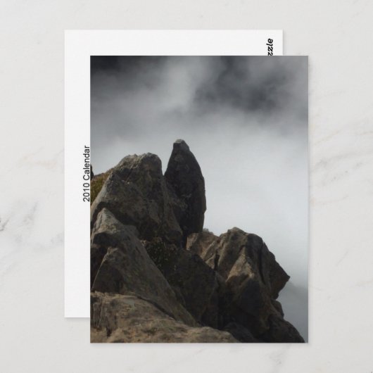 Rocks and Clouds Postkarte (Vorne/Hinten)